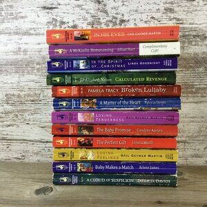 Lot of 12 Love Inspired Christian Romance Paperback Novels By Steeple Hill